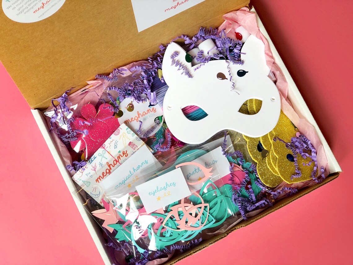 Custom Birthday Party Craft Kits. Kids' Party Favors. Etsy