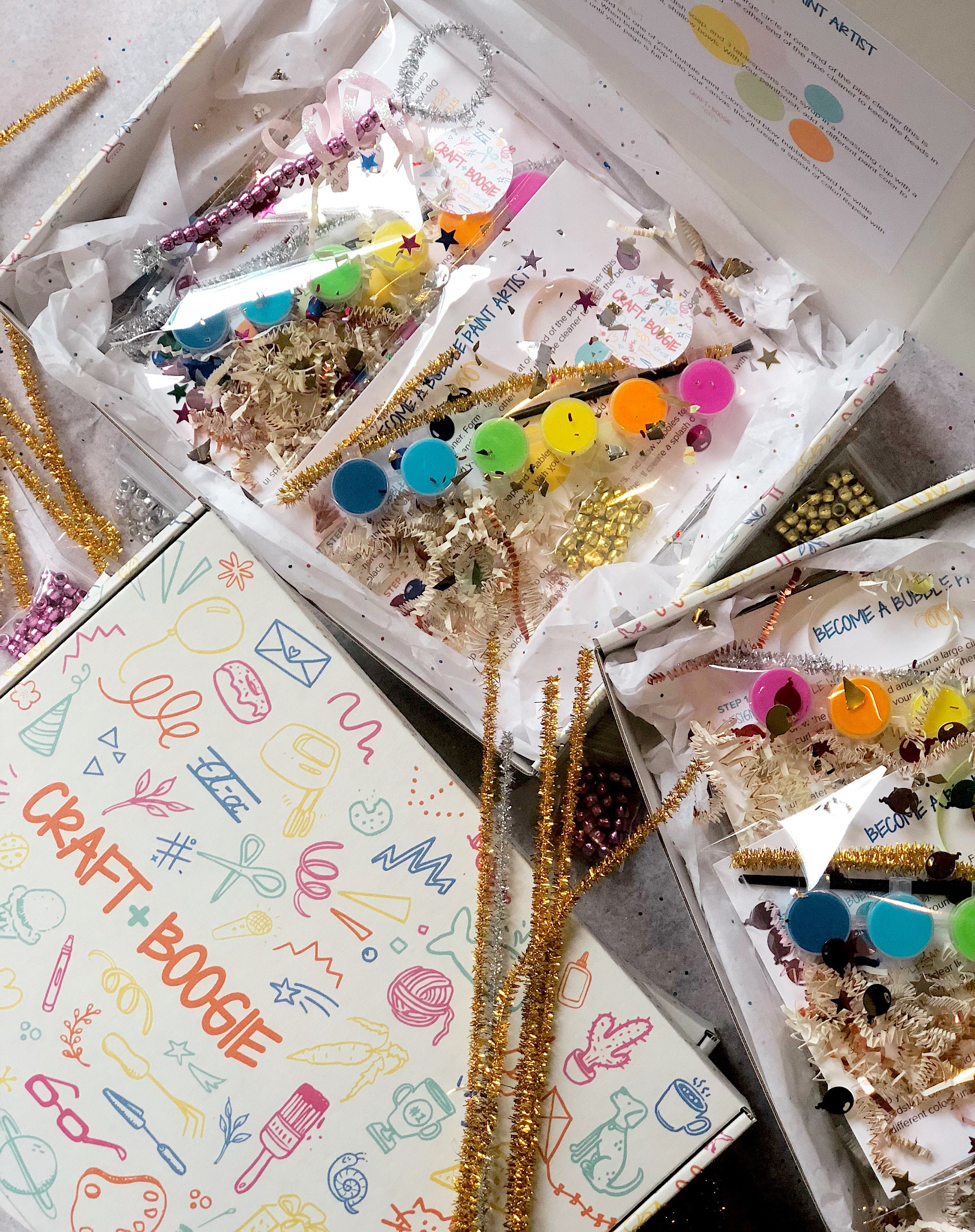 Custom Birthday Party Craft Kits. Kids' Party Favors. Etsy