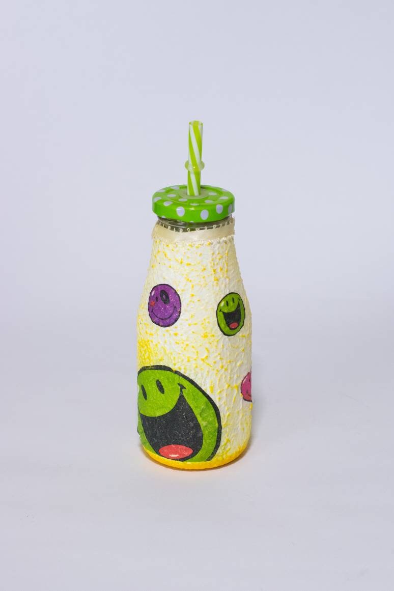 Emoji frapuccino bottle lemonade punch juice gift idea for Etsy