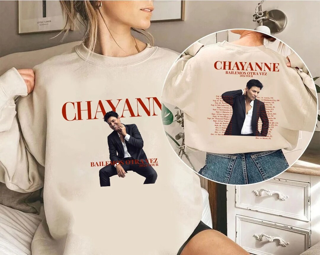 Chayanne Bailemos Otra Vez 2024 Tour Shirt, Bailemos Otra Vez 2024