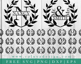 Free Free 256 Wedding Monogram Svg Free SVG PNG EPS DXF File