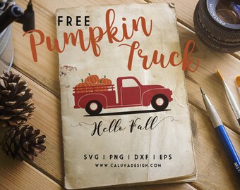 Free Red Truck Svg Etsy