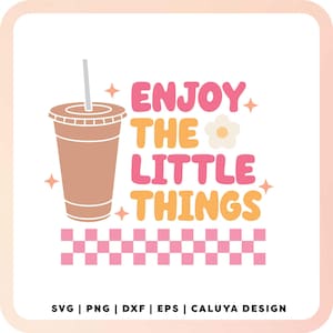 Iced Coffee SVG | Motivational Quote SVG | Iced Coffee Quote SVG | Trendy Quote svg | Checkered Coffee Clipart png | Sublimation design