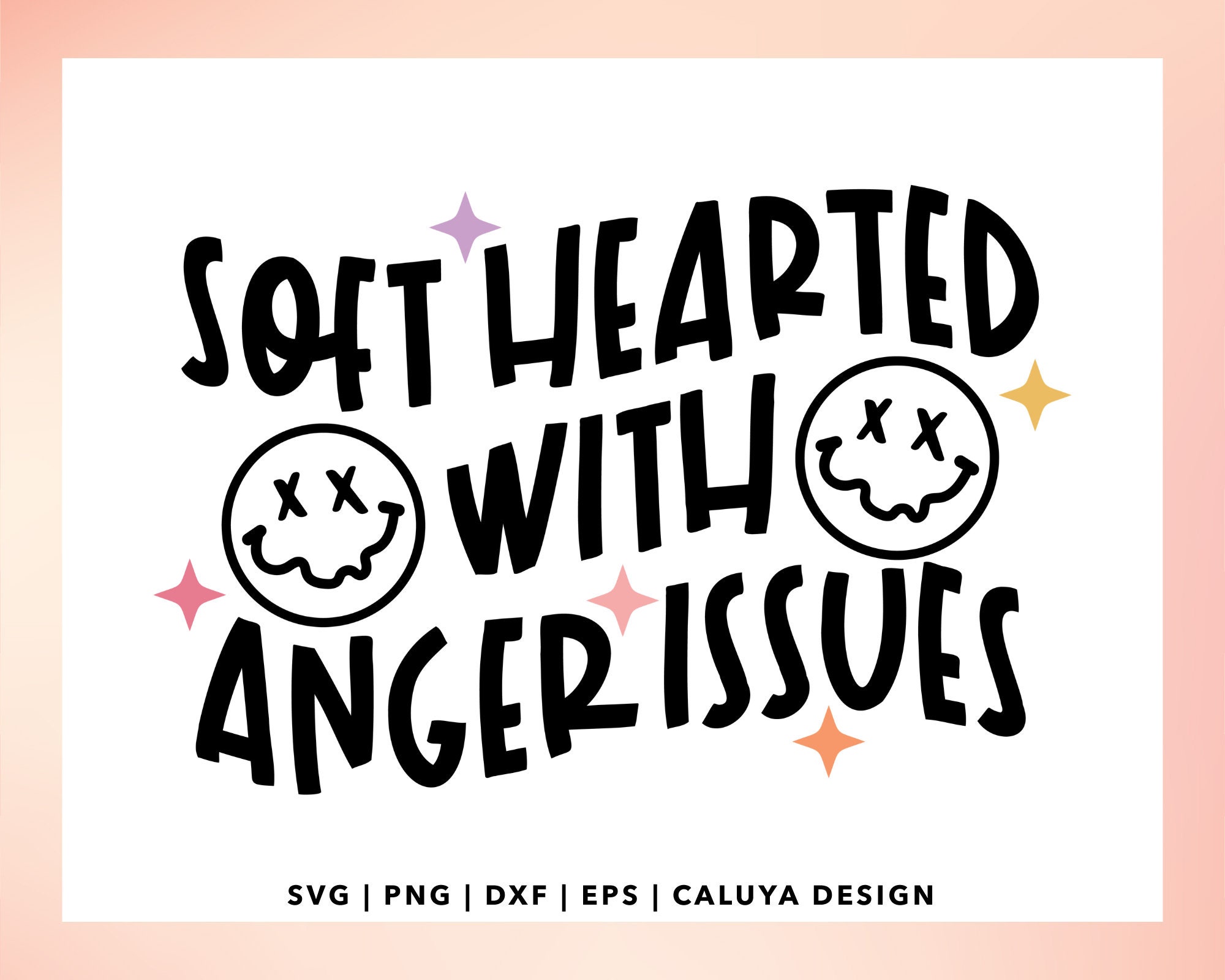 Anger Issue SVG | Mental Health SVG | Retro Funny Quote SVG | Trendy Svg |  Sarcastic Quote Svg | Sassy Svg | Funny Sticker Svg | Smiley Face - Etsy  Sweden, image size:2000x1600