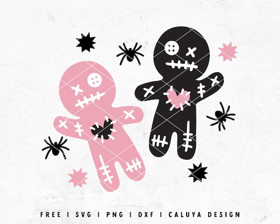 Voodoo Doll SVG | Cute Halloween SVG | Spooky Season SVG | Kids Halloween svg | Libbey Can Glass svg | free svg Cricut, Cameo Silhouette