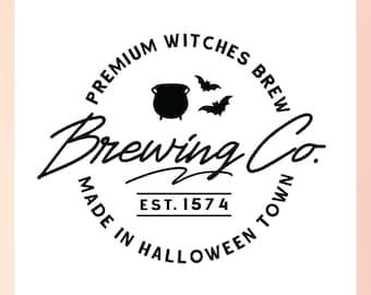 Witches Brew SVG | Halloween Witch SVG | Halloween Town SVG | Halloween Shirt svg | Witch Shirt svg | mystical witch svg | Libbey Can Wrap