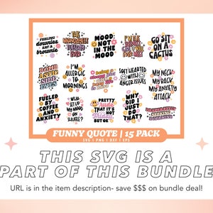 Anger Issue SVG | Mental Health SVG | Retro Funny Quote SVG | Trendy ...