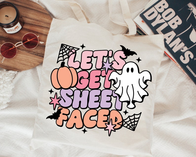 Halloween Ghost SVG Bundle, cute ghost svg file, ghost pumpkin svg, Retro Halloween SVG, Ghouls svg, Halloween shirt svg, Trendy Halloween image 4