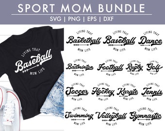 sports mom svg bundle | sports mom life svg | sport mom svg bundle | Baseball Mom svg | Soccer Mom SVG | Dance Mom SVG | Basketball Mom svg
