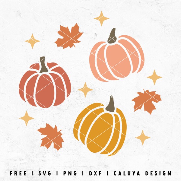 Fall Pumpkin SVG | Autumn Pumpkin SVG | Fall Leaves SVG | Libbey Can Wrap svg | Cute Pumpkin svg | Thanksgiving svg Cricut, Cameo Silhouette