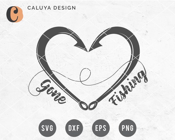 Download Free Svg Png Gone Fishing Cricut Cut Files Png Dxf Eps Etsy