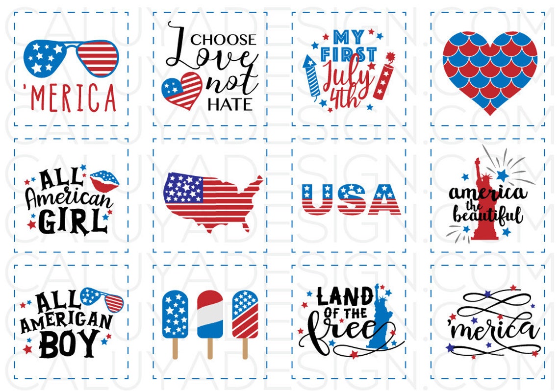 Download July 4th SVG Cut File Bundle Deal Cut File for Cricut & | Etsy