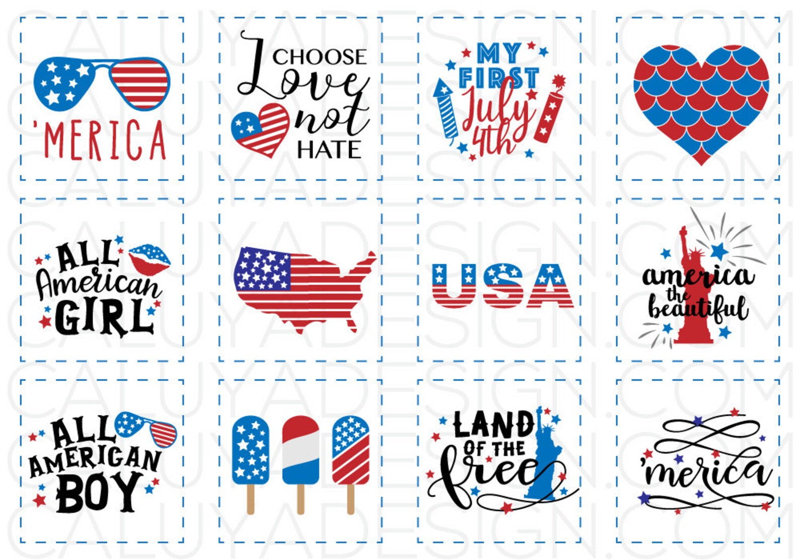 Download July 4th SVG Cut File Bundle Deal Cut File for Cricut & | Etsy