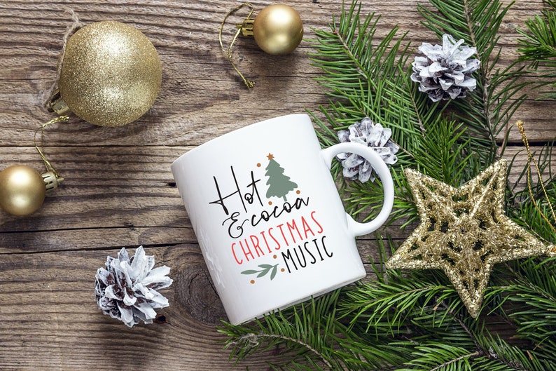 Download Christmas Mug Making SVG Cut File Bundle for Cricut Cameo ...