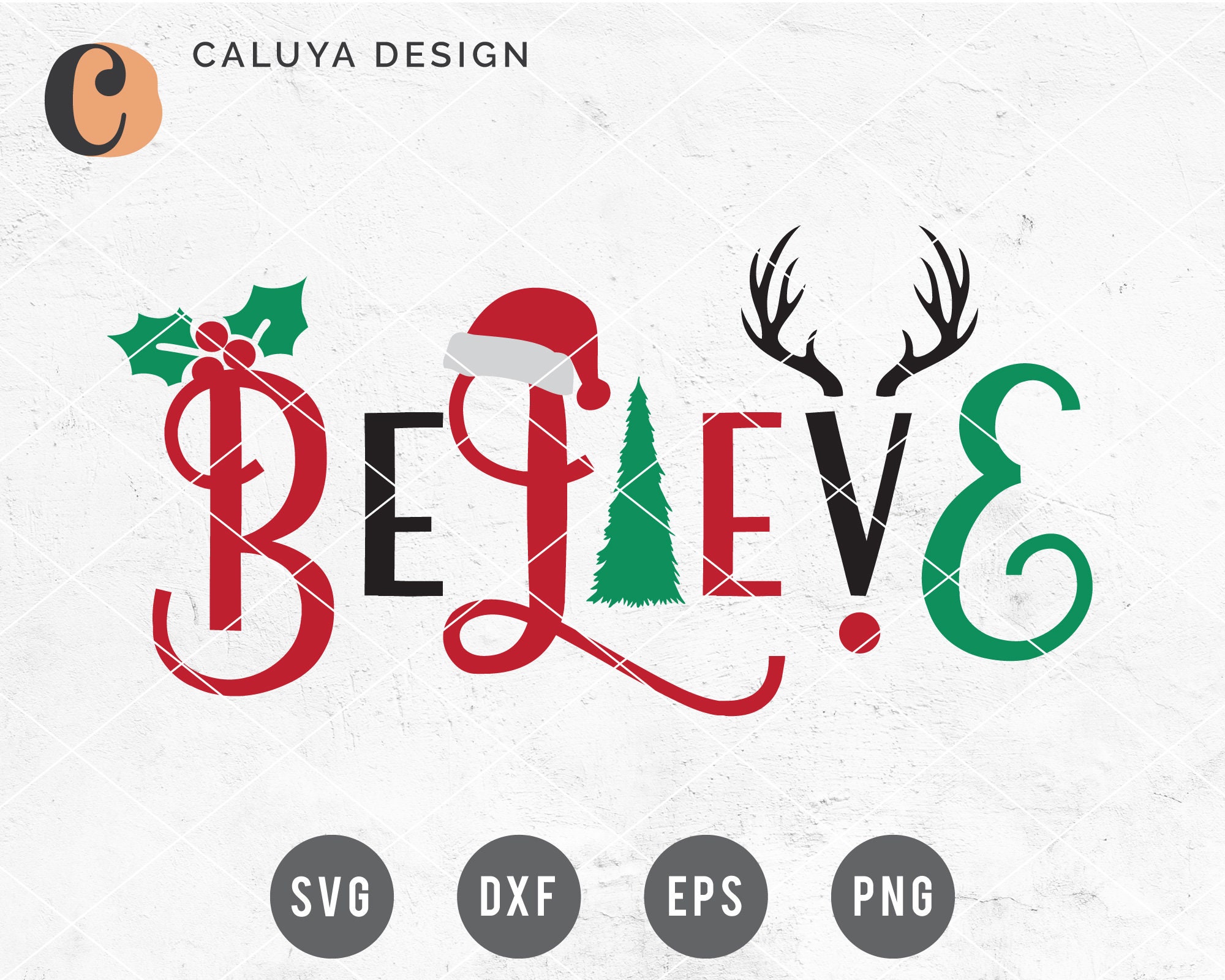 Download Free Svg Png Link Believe Christmas Cut Files Svg Png Etsy