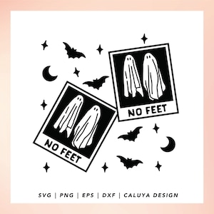 Sheet Ghost SVG | Bettlejuice SVG | No Feet Polaroid SVG | Funny Halloween svg | Halloween Libbey Can Wrap svg |  Cricut, Cameo Silhouette