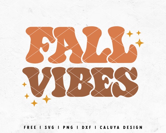Fall Vibes SVG | Hippie Fall SVG | Retro Fall SVG | Pumpkin Spice svg | Cute Thanksgiving svg | Fall Free svg for Cricut, Cameo Silhouette