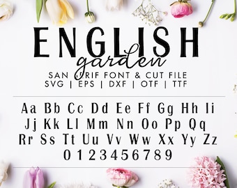 Handwritten San Serif Cricut Font | Wedding SVG Cut File Font | Elegant Cricut Font | SVG font, Vector font for wedding, party, designing