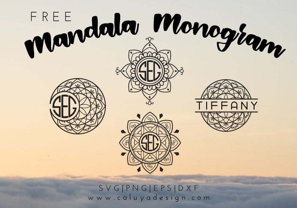 Download Free Free Svg Png Link Mandala Monogram Cut Files Svg Png Etsy SVG Cut Files