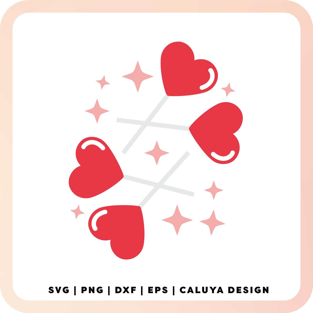 Heart Candy SVG | Valentines Day SVG | Valentine Candy SVG | Valentine ...