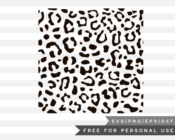 Download FREE SVG & PNG leopard Cricut Cut Files png dxf eps | Etsy