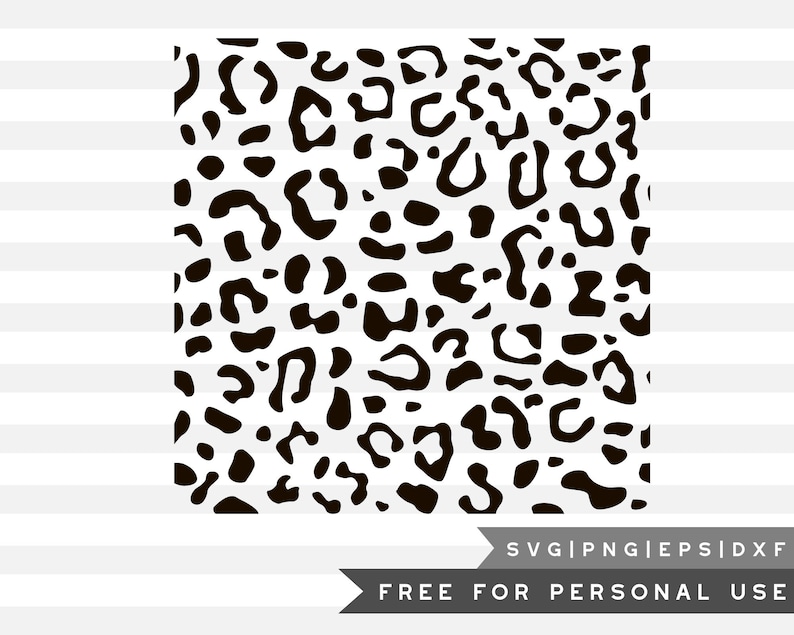 Download FREE SVG & PNG leopard Cricut Cut Files png dxf eps | Etsy
