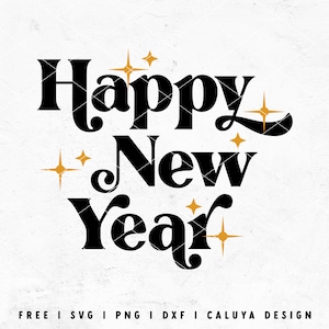 Happy New Year SVG | 2023 SVG | New year shirt SVG | New Year Mug svg | New Year Libbey can wrap svg | free svg Cricut, Cameo Silhouette