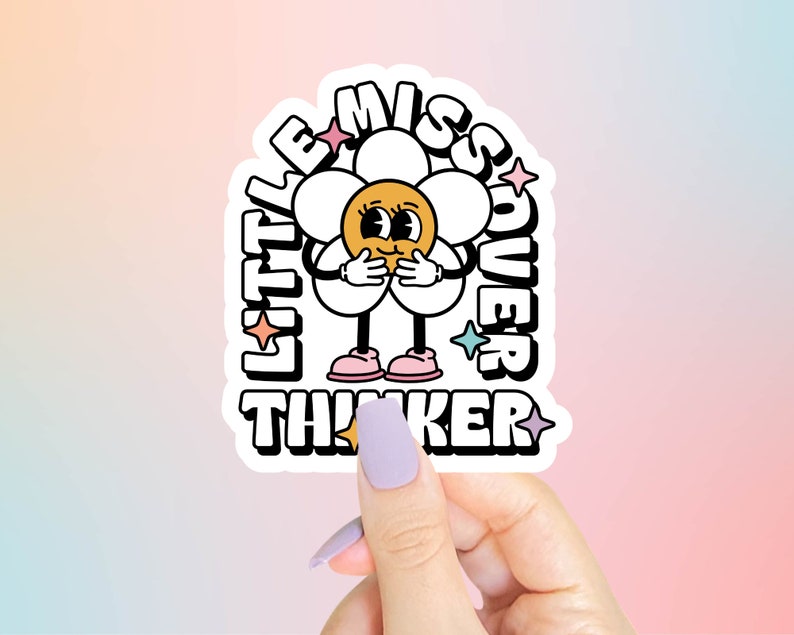 funny coffee mug saying SVG | Retro Character SVG, Self Love SVG, Mental Health svg, Cute Sticker svg, Over thinker svg, Libbey can wrap svg image 2