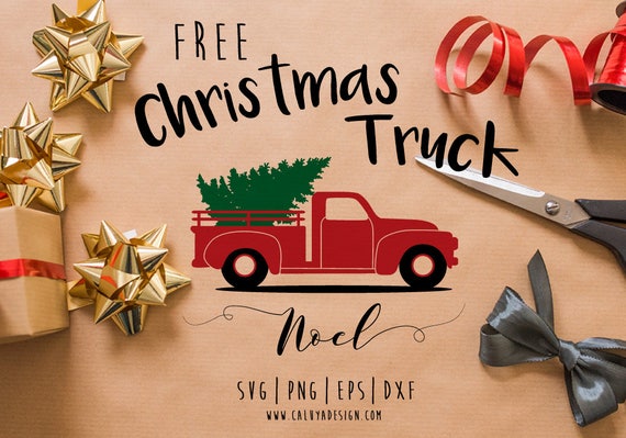 Free Free 201 Red Truck Christmas Svg Free SVG PNG EPS DXF File