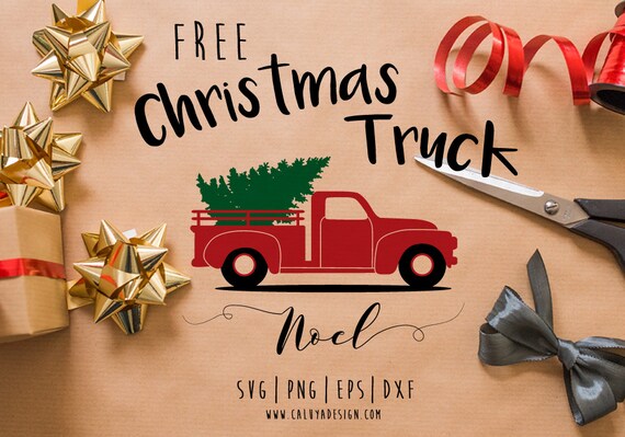 Free Free 201 Red Truck Christmas Svg Free SVG PNG EPS DXF File