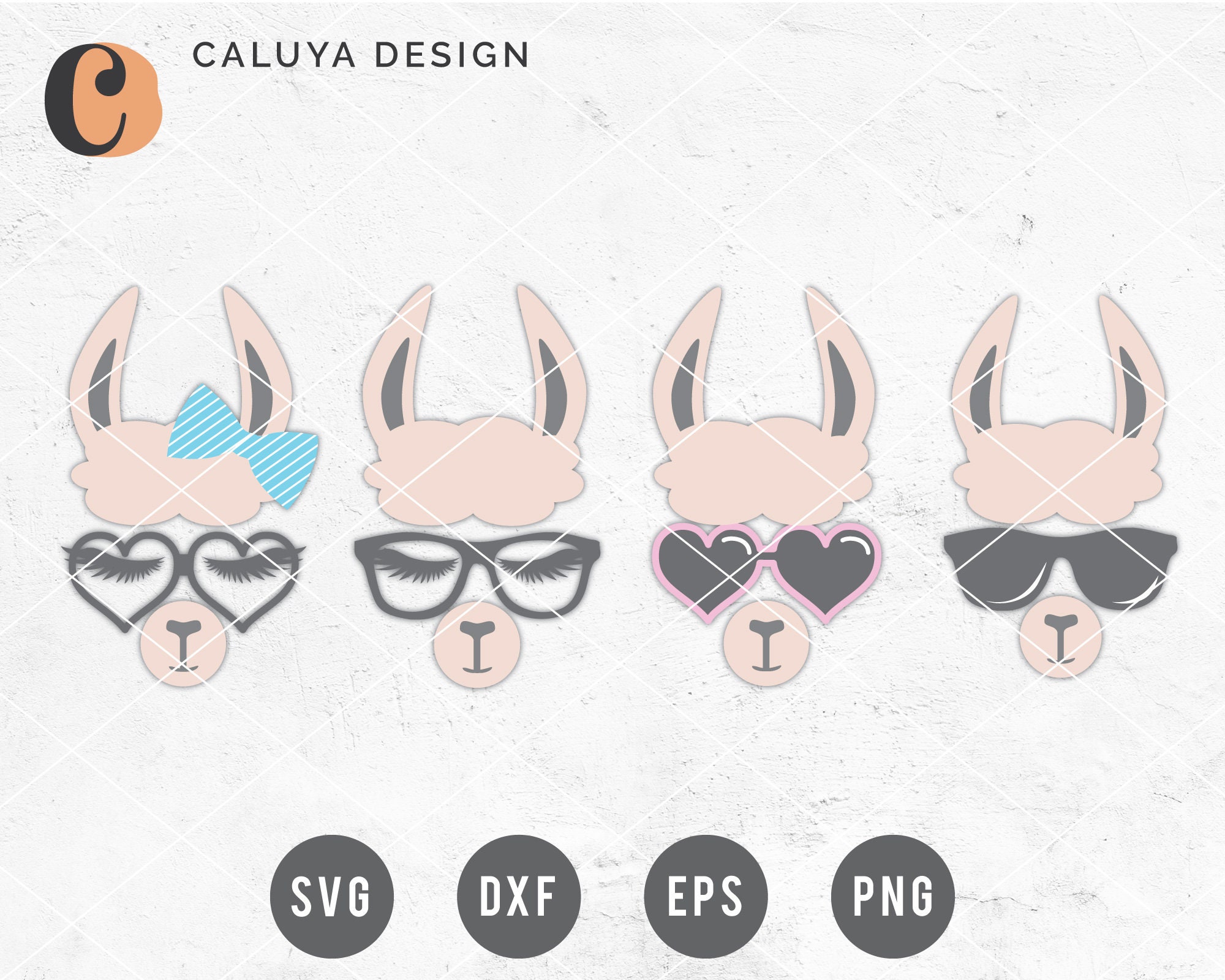Download Free Svg Png Link Llama Faces Cut Files Svg Png Dxf Etsy
