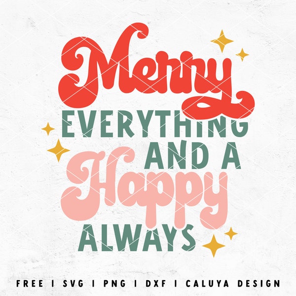 Christmas SVG for Shirt | Christmas SVG for Cups | Christmas SVG Wrap | Retro Christmas svg | Cute Christmas svg | Cricut, Cameo Silhouette
