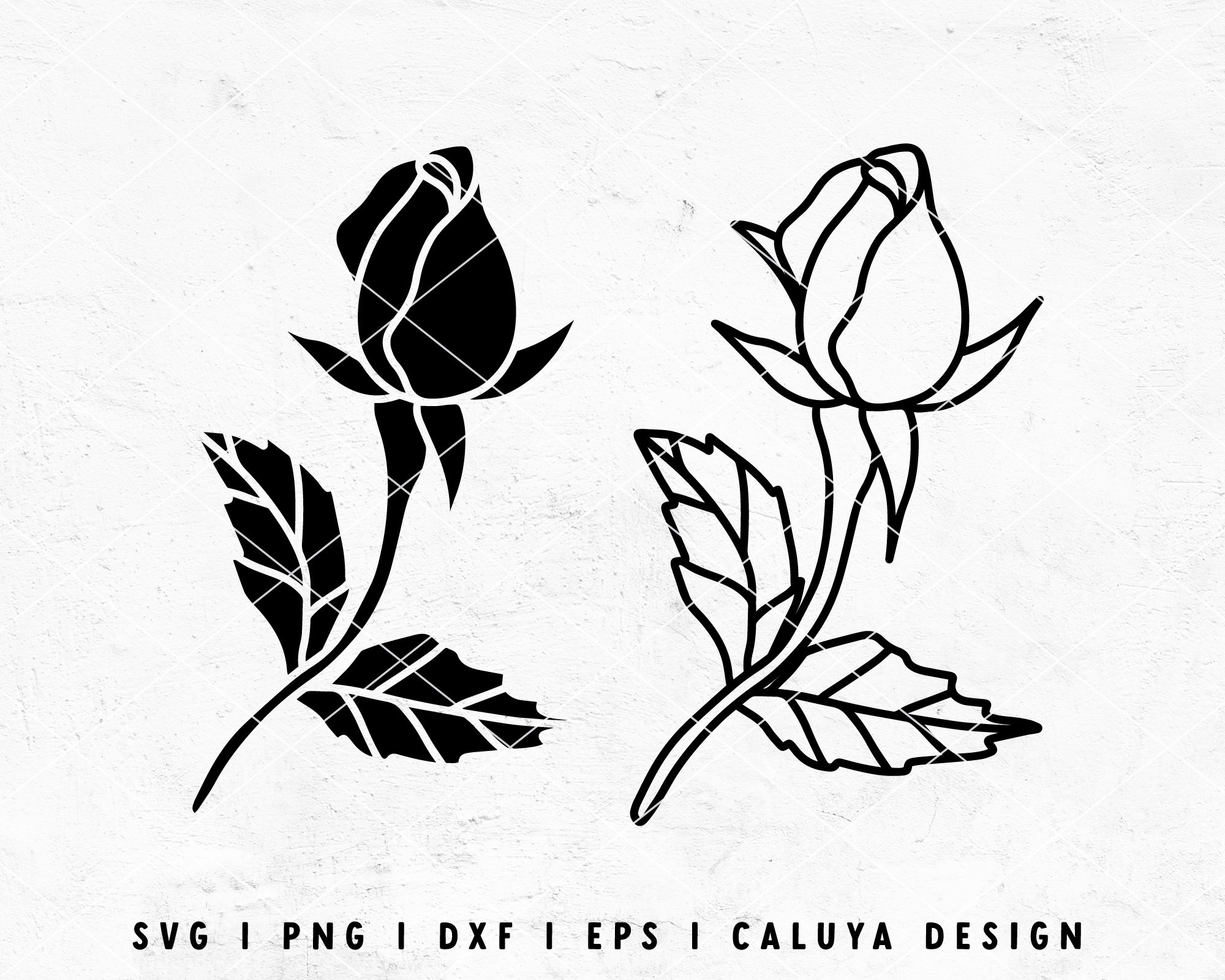 Vector Black Rosebud Silhouette. Logo, Tattoo Or Emblem Of Rose. Flower  Element. Hand Drawn Illustration Rose Isolated On White Background Royalty  Free SVG, Cliparts, Vectors, and Stock Illustration. Image 100698310.