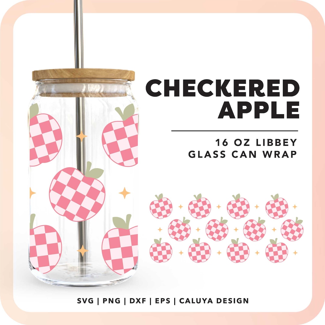 16oz School Libbey Can Wrap SVG | Back to School SVG | Teacher ...