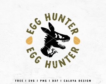 Easter SVG for Boys | Boys Easter SVG | Dinosaur SVG | Dino Bunny svg | Egg Hunter svg | Kids Easter Shirt svg | Cricut, Cameo Silhouette