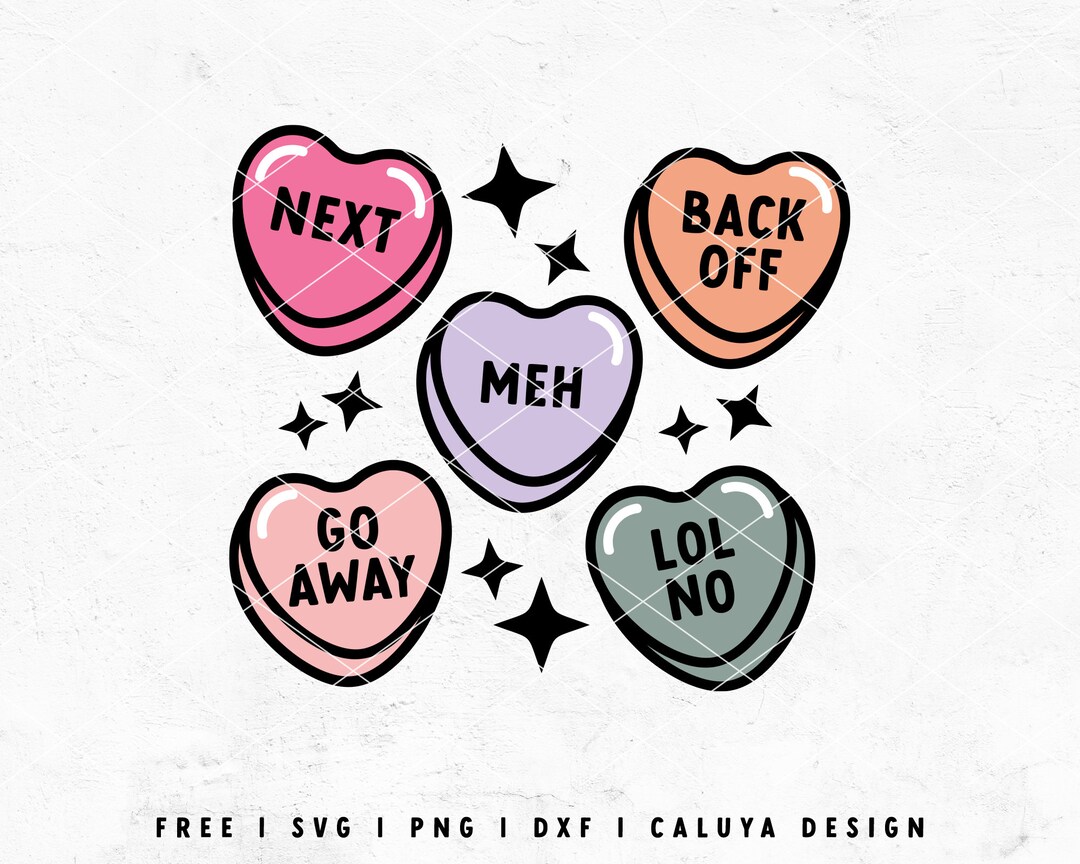 Funny Valentines Day SVG | Heart Candy SVG | Valentine Candy SVG ...