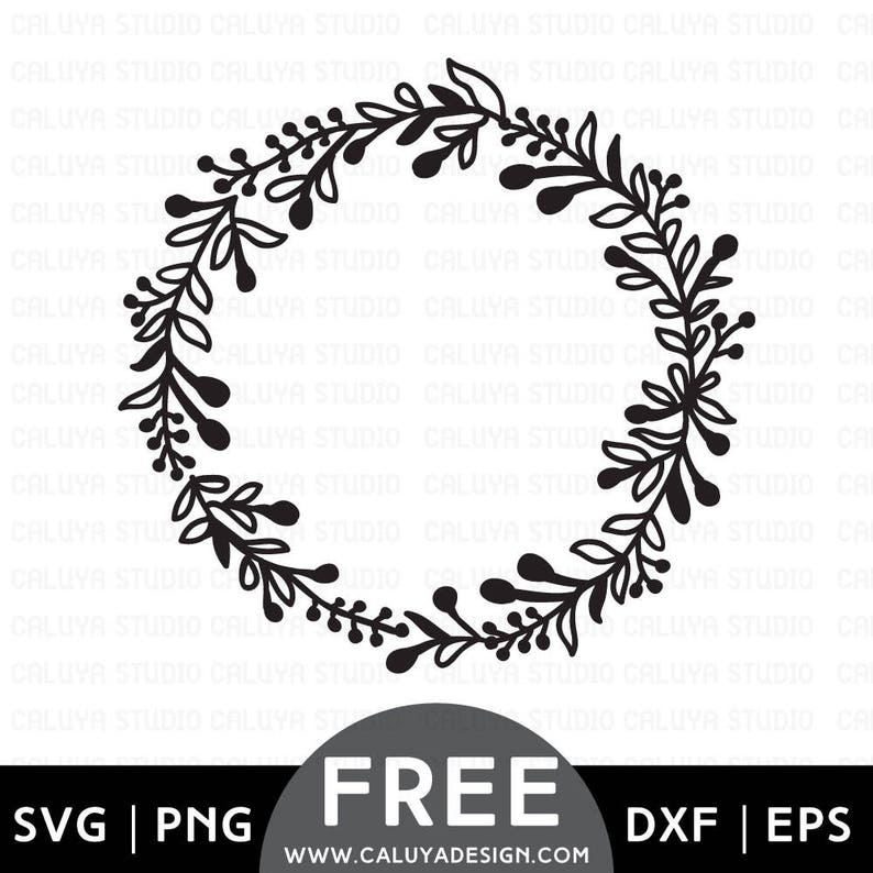Free Free 91 Svg Flower Wreath Free SVG PNG EPS DXF File
