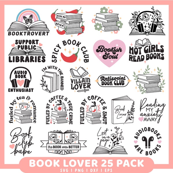 book quotes svg | book lover svg | book sticker svg | book shirt svg | book svg bundle | Spicy Book SVG | smut book svg, Reading SVG, Cricut