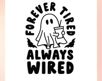 Cute Ghost SVG | Ghost with Coffee SVG | Halloween Coffee SVG | Halloween Ghost svg | Iced Coffee svg | Halloween Shirt svg | Cute Halloween
