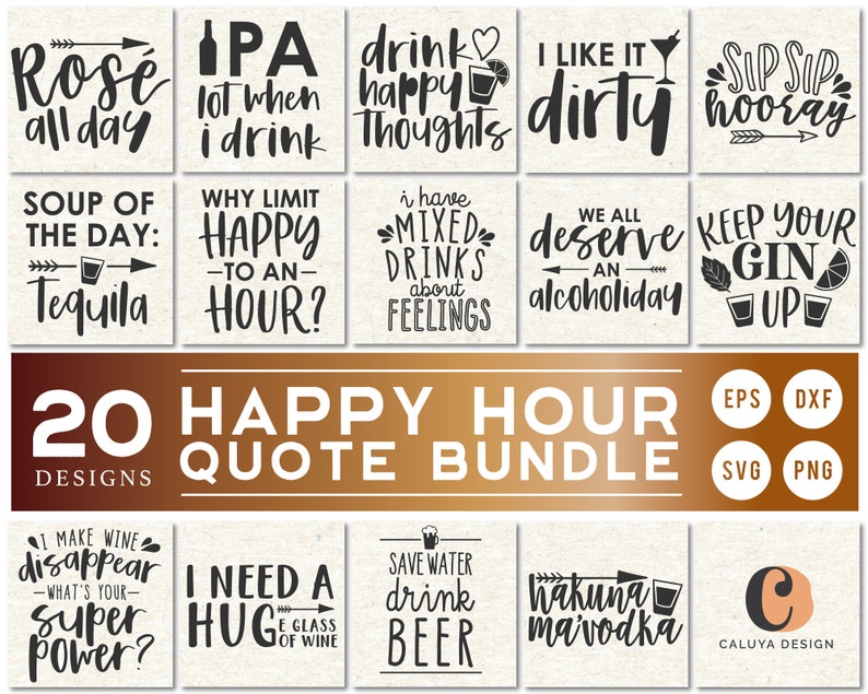 Download Alcohol Booze Svg Cut File Bundle Deal Wine Beer Gin Etsy