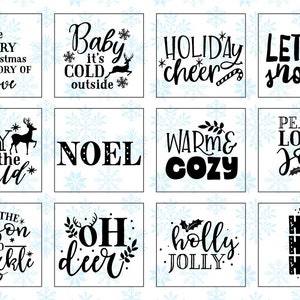 Christmas Quote SVG Cut File Bundle Deal | Cut File for Cricut & Cameo ...