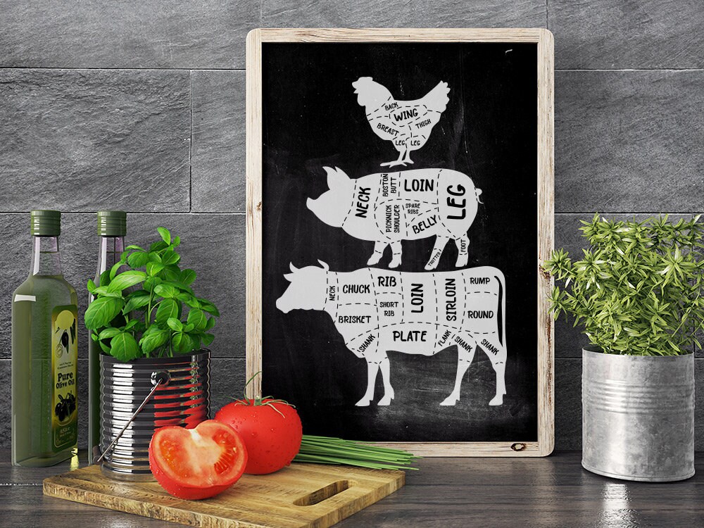 Farmhouse Kitchen Decor - Farm Animal Kitchen Towels – Do Take It Personally