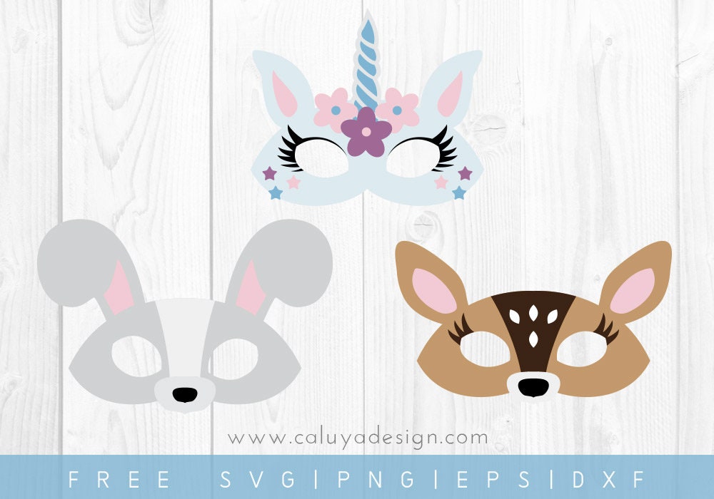 Download FREE SVG & PNG Link Unicorn Mask Cut Files svg png dxf | Etsy