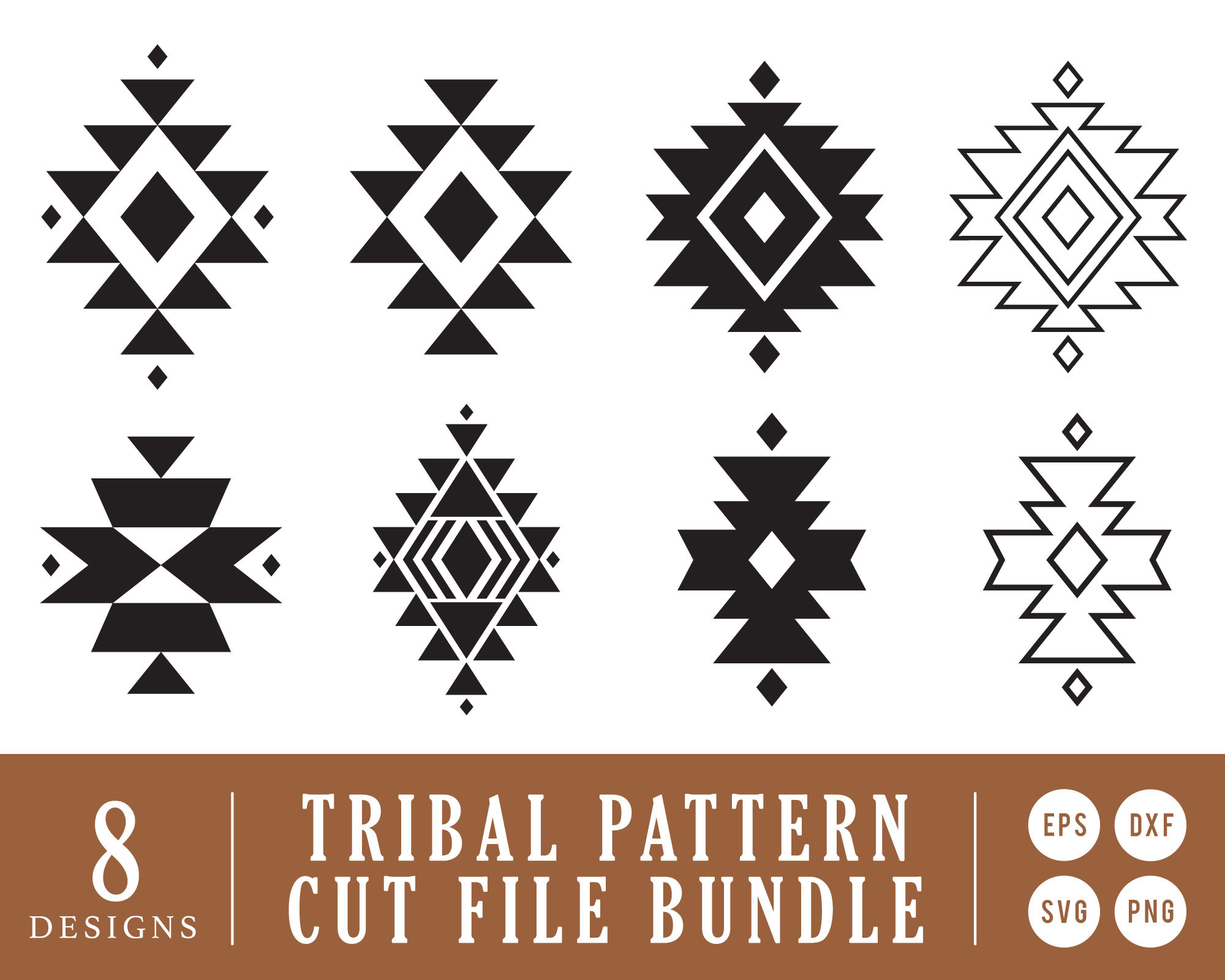 Tribal Pattern SVG Geometric Pattern SVG Diy Tile SVG Etsy