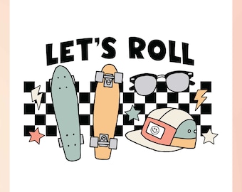 Skateboard SVG | Boy Shirt SVG | Toddler Boy Shirt SVG | Skateboard Sublimation png | Retro Checkered Skateboard svg | Retro Boy Shirt svg