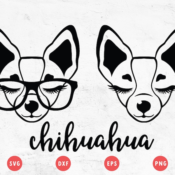 Chihuahua SVG | Dog Lover svg | svg for Chihuahua owner | Dog Mom svg | gift for dog owner svg | FREE SVG | Cricut, Cameo Silhouette File