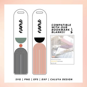 Bookmark SVG, Bookmark template SVG, Teacher Appreciation svg, Boho elements SVG, Boho Arch svg, Teacher gift svg, library svg, book lovers