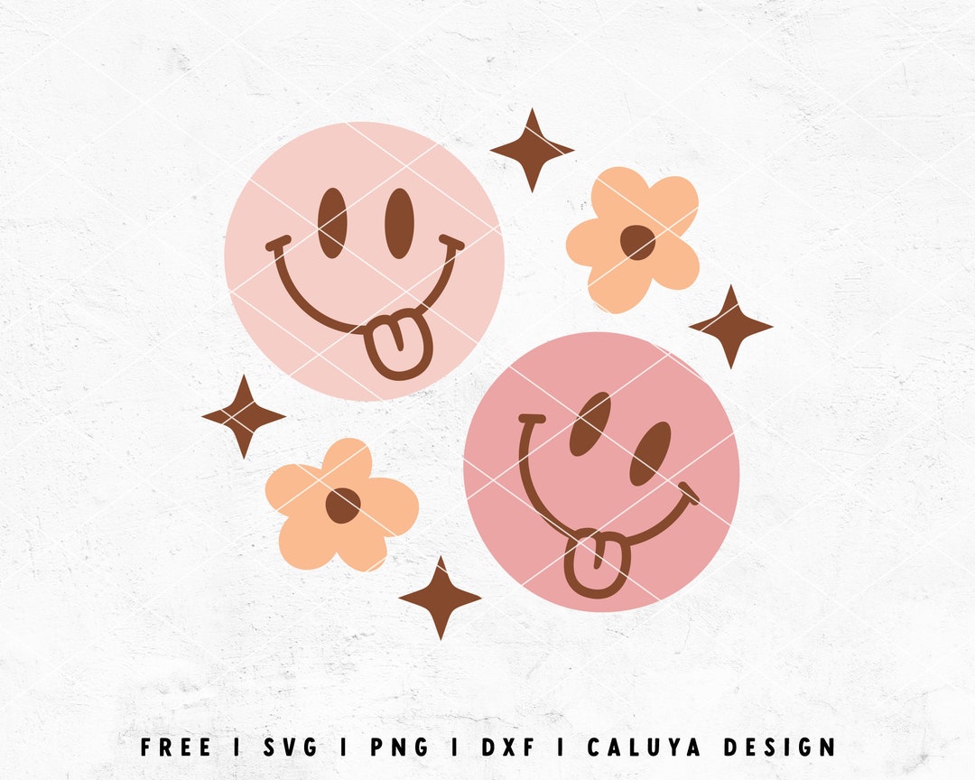Groovy SVG | Happy Face SVG | Smiley Face SVG | Kids Shirt Svg | Retro ...