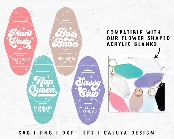 Sublimation Blank Keychains - CALUYA DESIGN