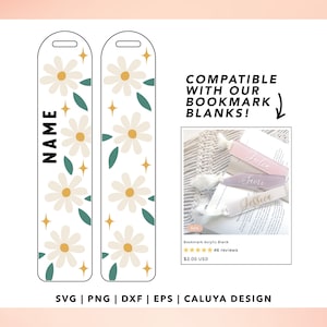 Bookmark SVG | Bookmark Template SVG | Retro Daisy SVG | Daisy Flower svg, Bookmark Kids svg, Teacher Appreciation svg, Floral Bookmark svg